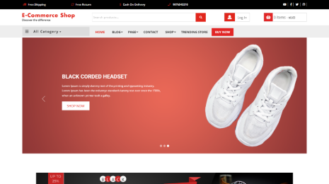 Ecommerce Marketplace WordPress Theme Thumbnail 